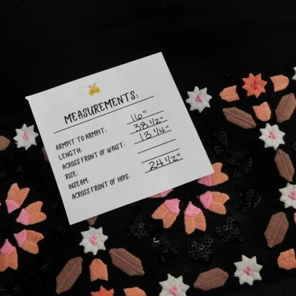 KATE SPADE Black Mosaic Embellished Embroidered Midi Dress Fit N' Flare Size 0‎